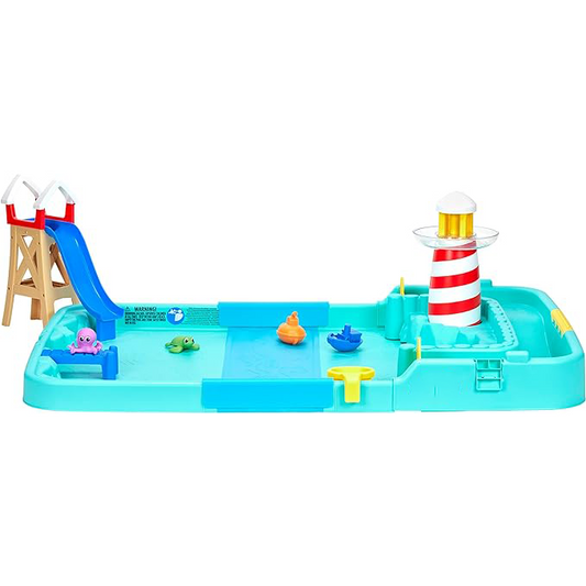 Water Table Splash Pad - Splash Beach Water Table Splash Pad for Kids, Boys, Girls Ages 2+ Years