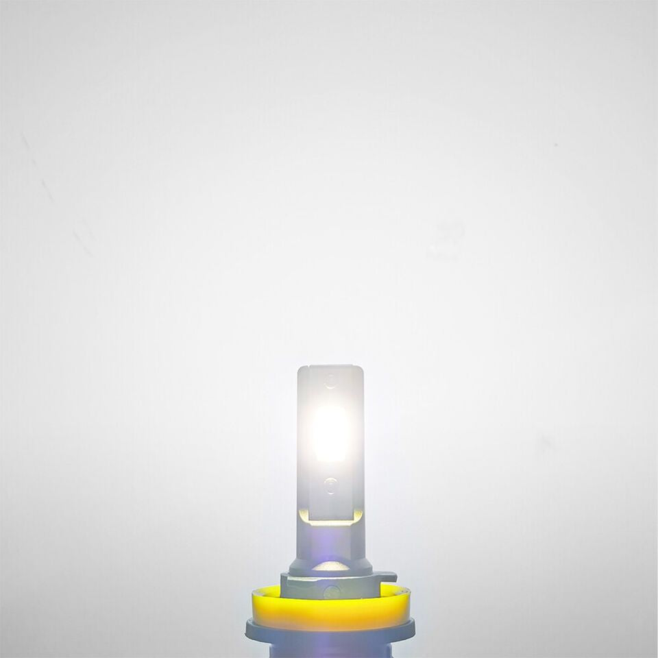 【2 Pcs】Fog Lamp 12000LM Super Bright LED Car Fog Lights Bulb Driving Lamp 6500K White