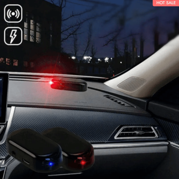 Car Solar Anti-Theft Light Car Analog Anti-Theft Device